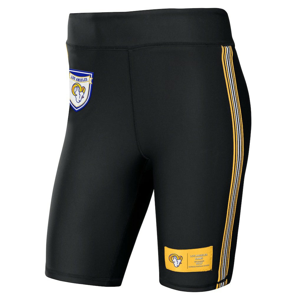 WEAR by Erin Andrews Women's Biker Shorts - Los Angeles Rams