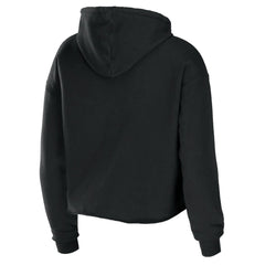 WEAR by Erin Andrews Women's Cropped Sponge Fleece Pullover Hoodie - Tampa Bay Buccaneers