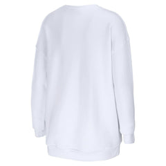 WEAR by Erin Andrews Women's Oversized Pullover Sweatshirt - Los Angeles Rams