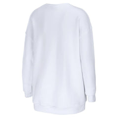 WEAR by Erin Andrews Women's Oversized Pullover Sweatshirt - Washington Commanders