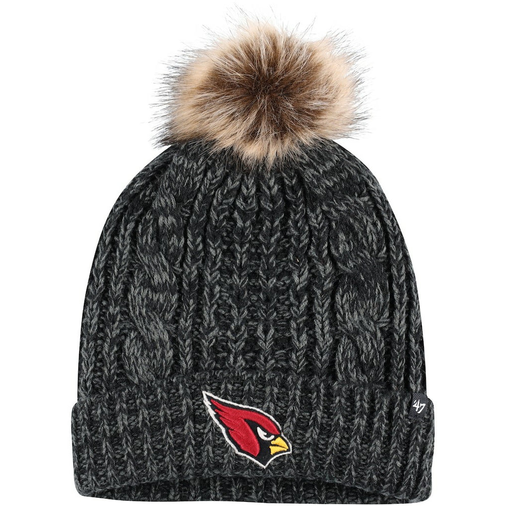 '47 Women's Meeko Cuffed Knit Hat with Pom - Arizona Cardinals