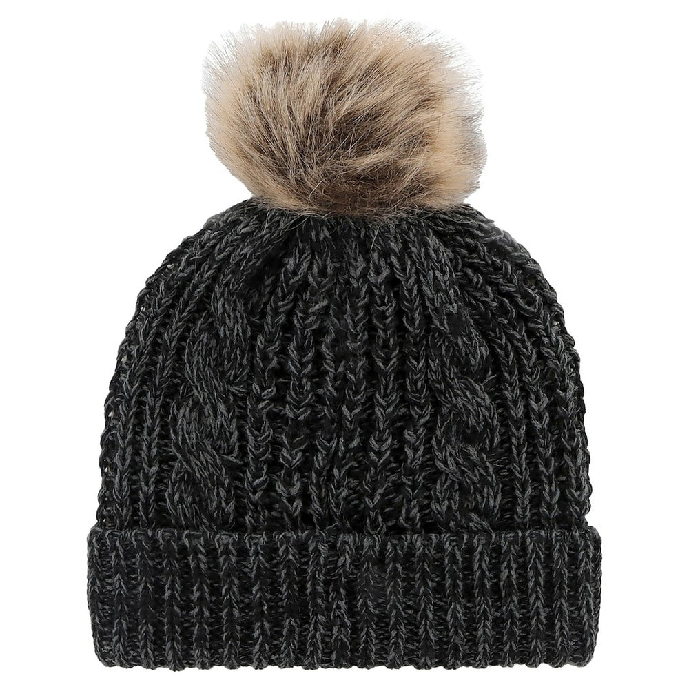 '47 Women's Meeko Cuffed Knit Hat with Pom - Cincinnati Bengals