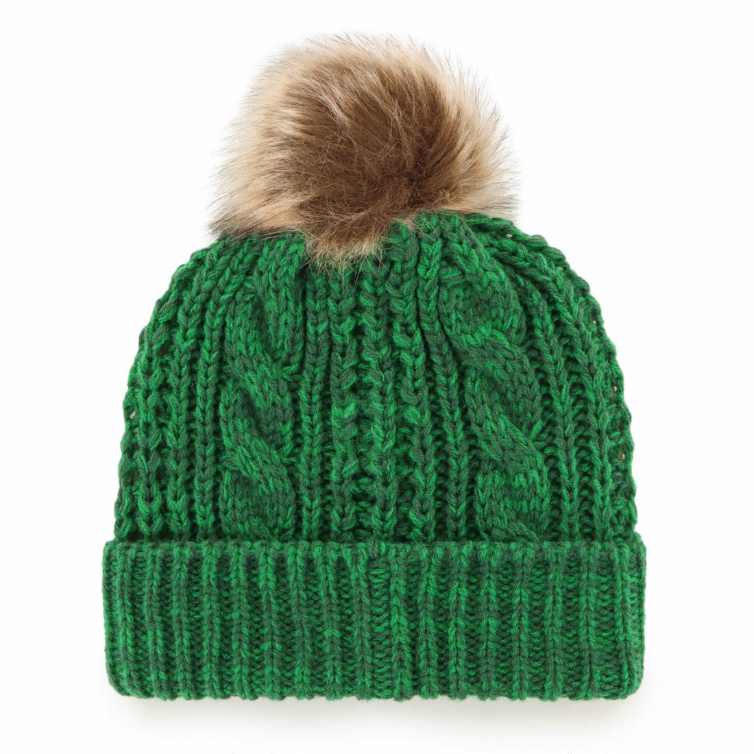 '47 Women's Meeko Cuffed Knit Hat with Pom - Green Bay Packers