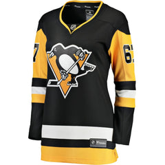 NHL Black Rickard Rakell Pittsburgh Penguins Women's Fanatics Home Breakaway Player Jersey