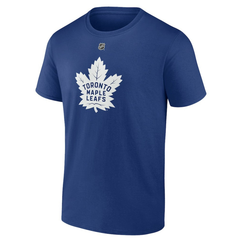 NHL Blue Mark Giordano Toronto Maple Leafs Fanatics Authentic Stack Name & Number T-Shirt