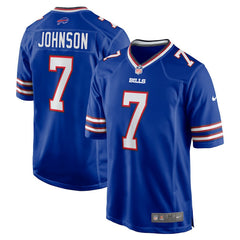 Taron Johnson  Game Jersey - Buffalo Bills