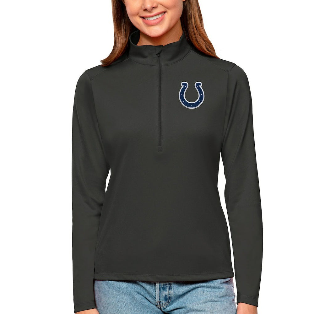 Antigua Women's Tribute Half-Zip Top - Indianapolis Colts