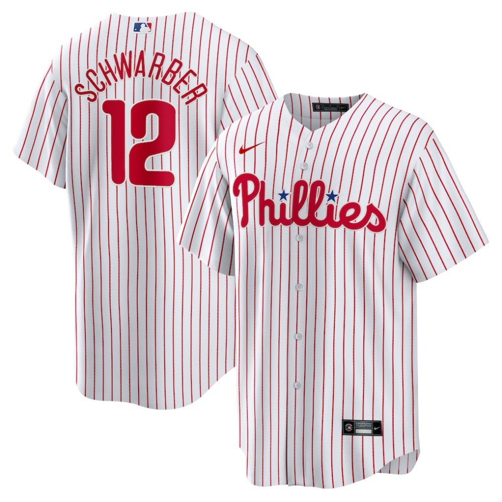 MLB Kyle Schwarber Philadelphia Phillies Nike Replica Player Jersey