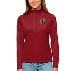 NBA Denver Nuggets Antigua Women's Tribute Half-Zip Top sale