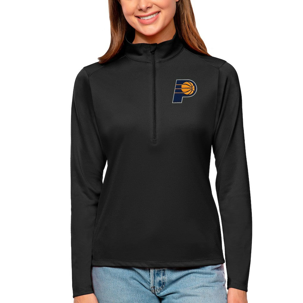 NBA Indiana Pacers Antigua Women's Tribute Half-Zip Top
