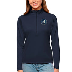 NBA Minnesota Timberwolves Antigua Women's Tribute Half-Zip Top