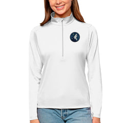 NBA Minnesota Timberwolves Antigua Women's Tribute Half-Zip Top