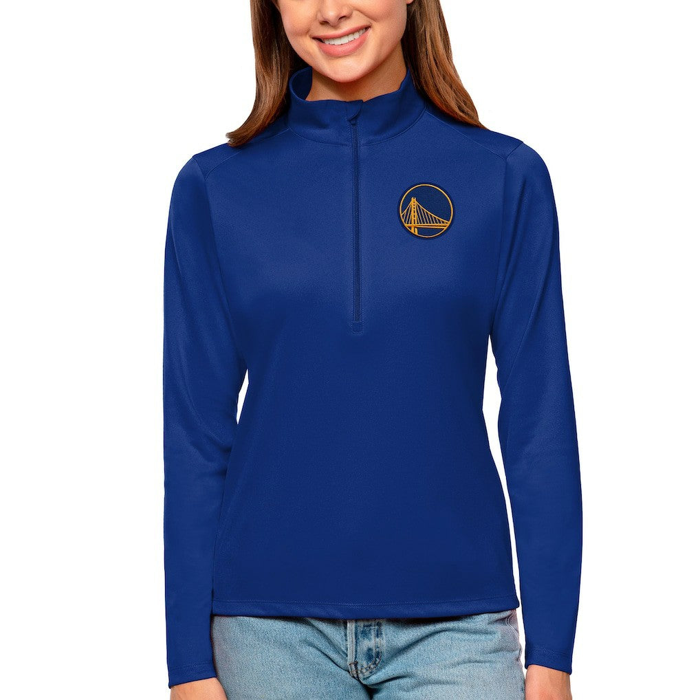 NBA Golden State Warriors Antigua Women's Tribute Half-Zip Top sale