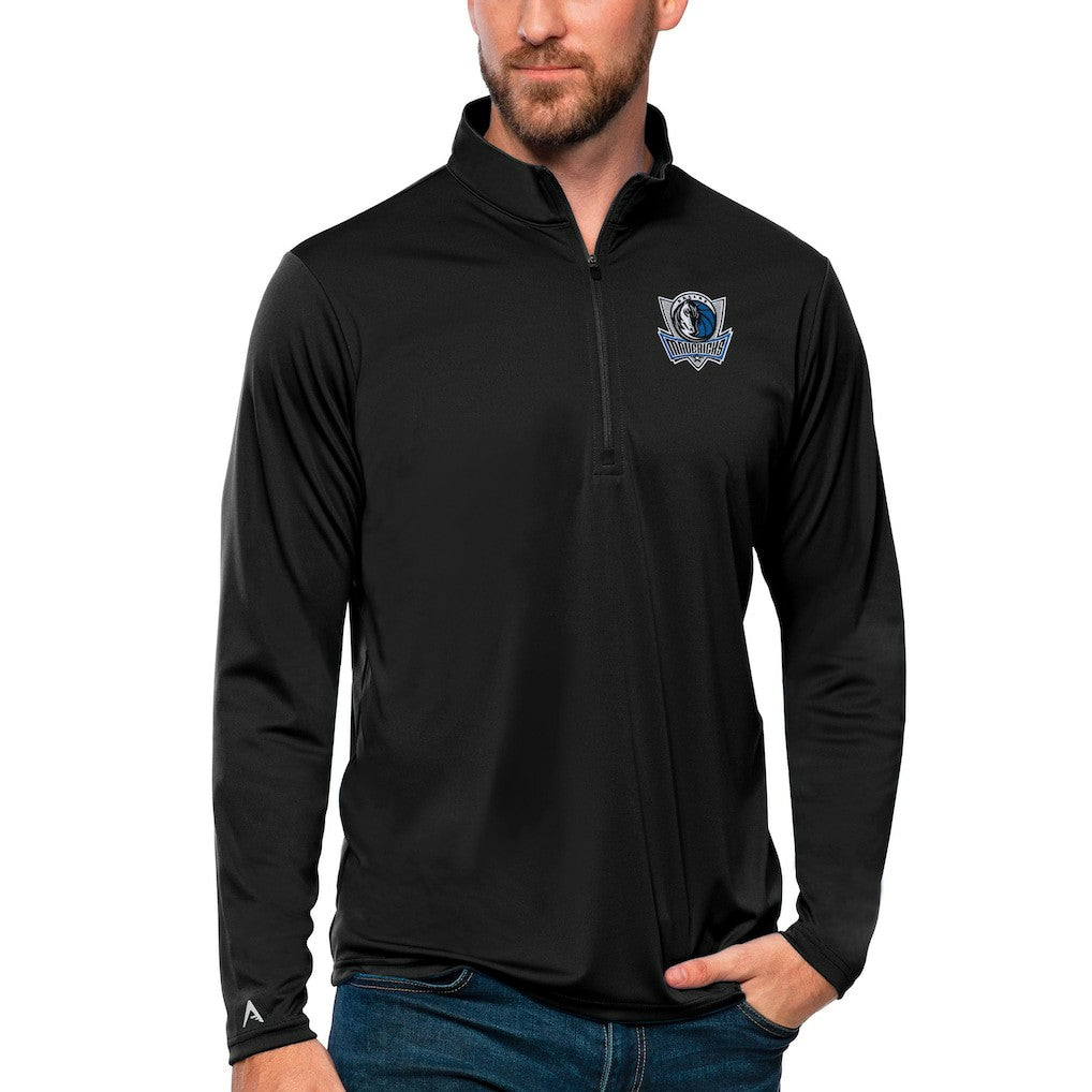 NBA Dallas Mavericks Antigua Tribute Quarter-Zip Pullover Top sale