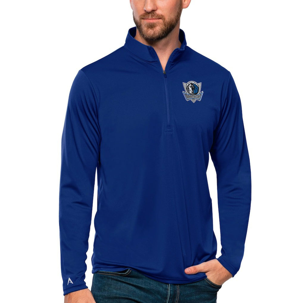 NBA Dallas Mavericks Antigua Tribute Quarter-Zip Pullover Top sale