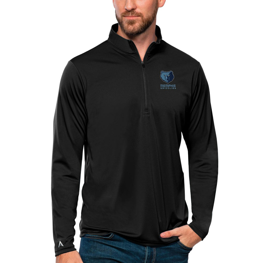 NBA Memphis Grizzlies Antigua Tribute Quarter-Zip Pullover Top
