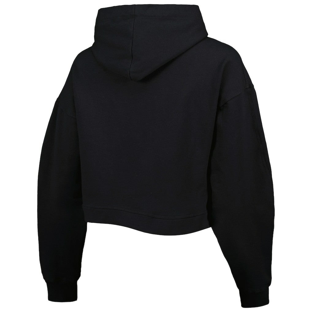 NBA Boston Celtics Lusso Women's Layla World Tour Cropped Pullover Hoodie