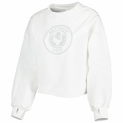 NBA Brooklyn Nets Lusso Women's Lola Ball and Chain Pullover Sweatshirt