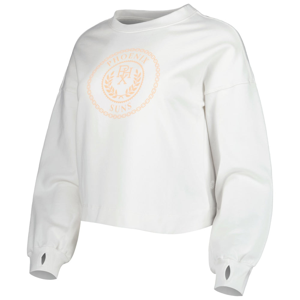 NBA Phoenix Suns Lusso Women's Lola Ball and Chain Pullover Sweatshirt