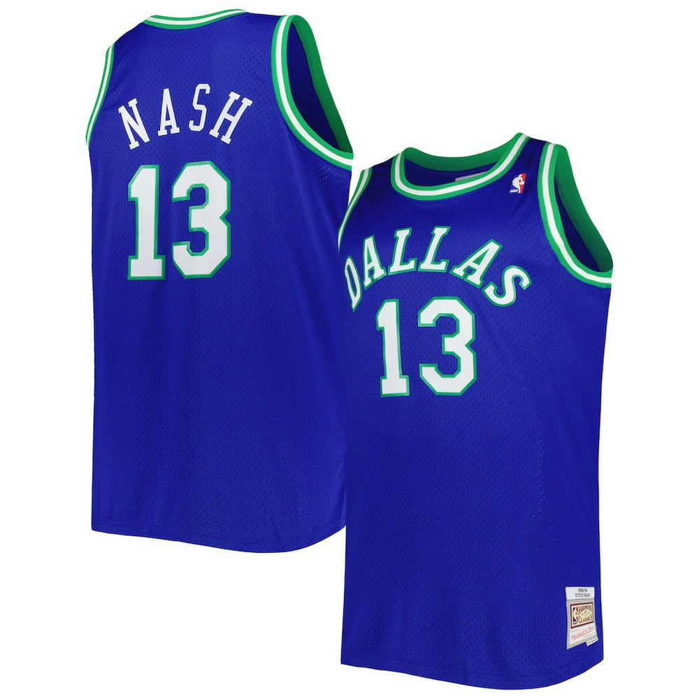 NBA Steve Nash Dallas Mavericks Big & Tall Hardwood Classics 1998/99 Swingman Jersey sale