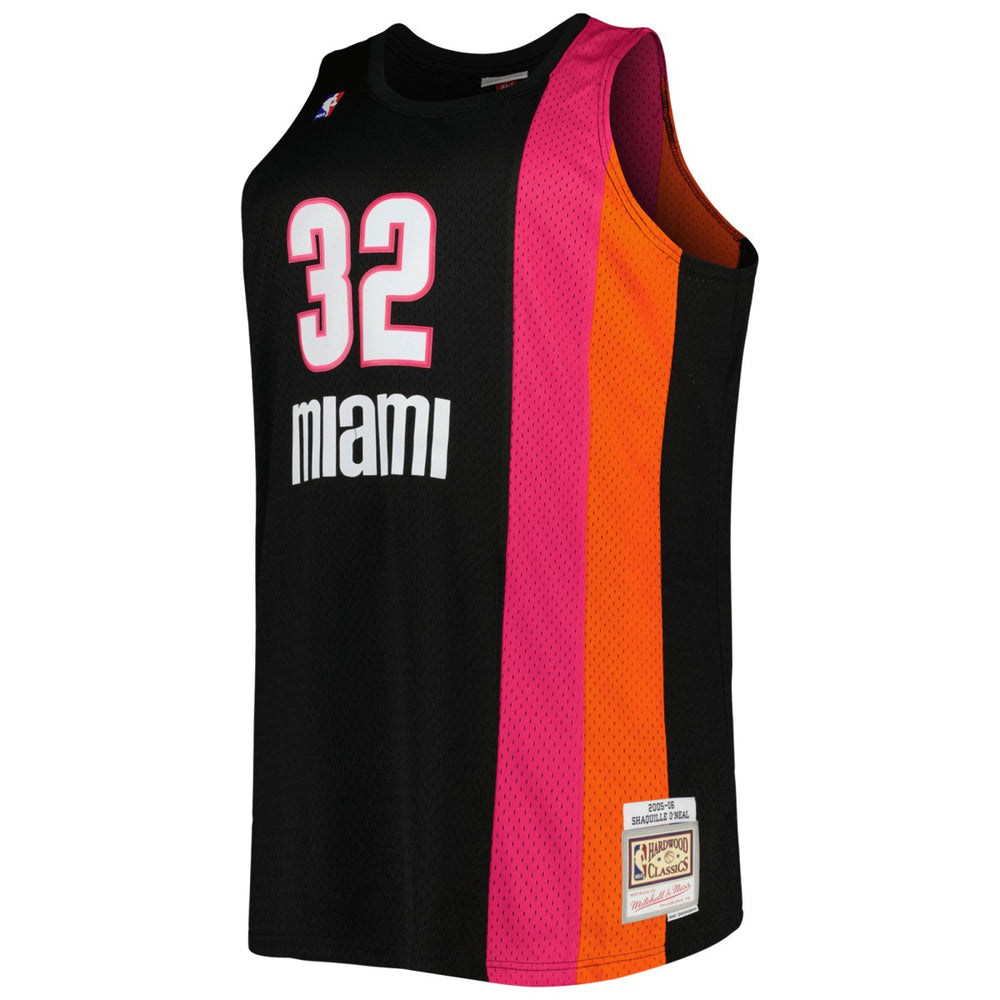 NBA Shaquille O'Neal Miami Heat Big & Tall Hardwood Classics 2005/06 Swingman Jersey