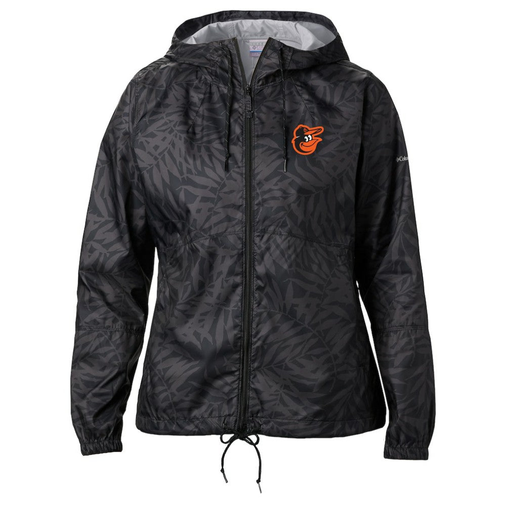MLB Baltimore Orioles Columbia Women's Flash Forward Full-Zip Windbreaker Jacket