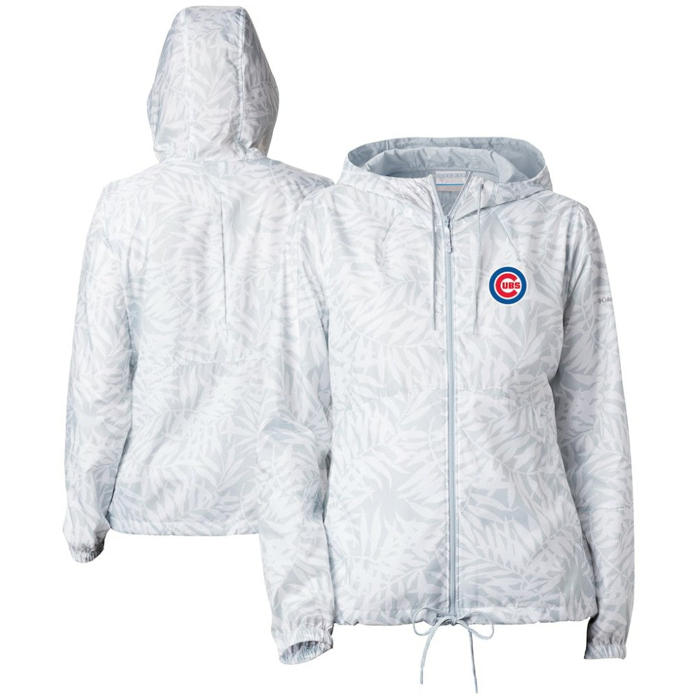 MLB Chicago Cubs Columbia Women's Flash Forward Full-Zip Windbreaker Jacket