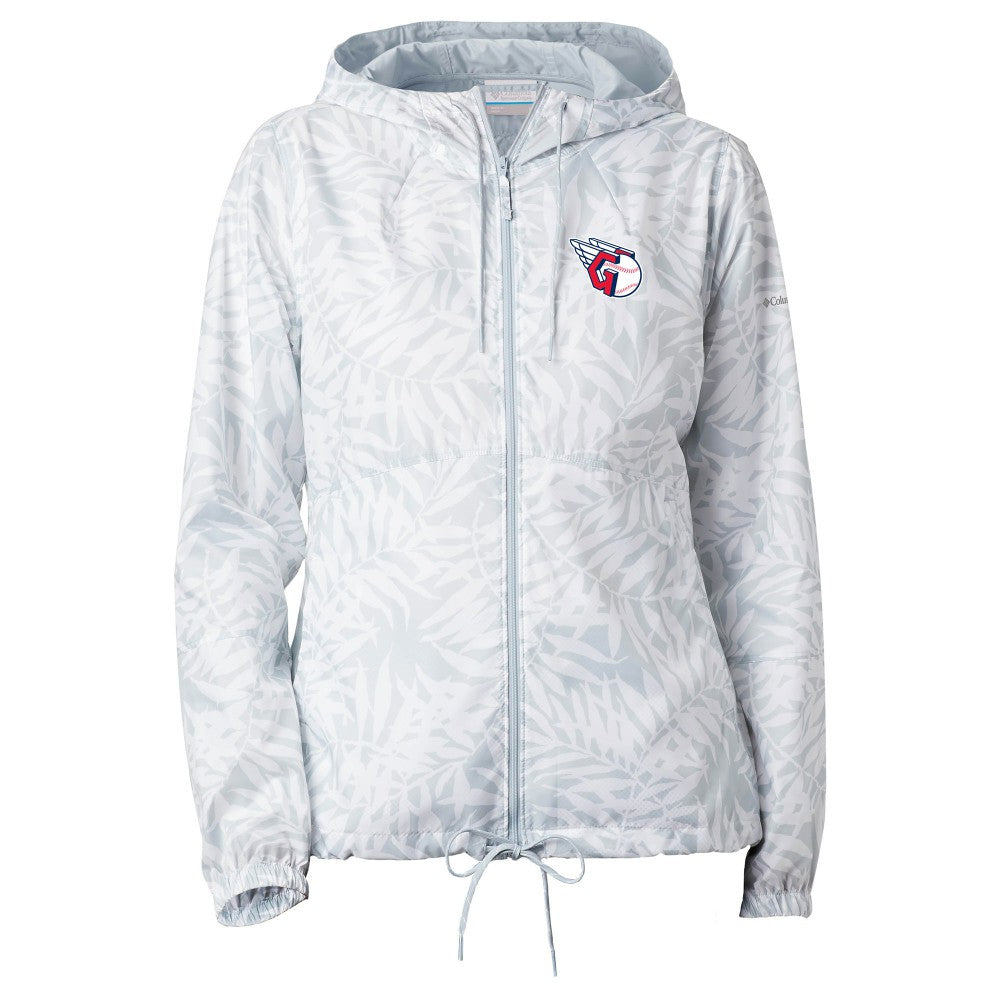 MLB Cleveland Guardians Columbia Women's Flash Forward Full-Zip Windbreaker Jacket