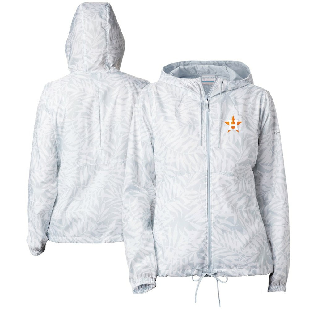 MLB Houston Astros Columbia Women's Flash Forward Full-Zip Windbreaker Jacket