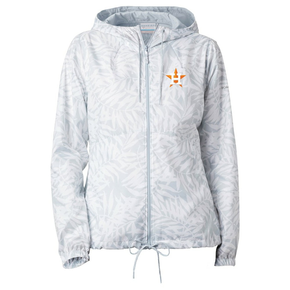 MLB Houston Astros Columbia Women's Flash Forward Full-Zip Windbreaker Jacket