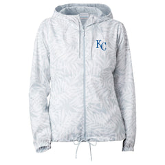 MLB Kansas City Royals Columbia Women's Flash Forward Full-Zip Windbreaker Jacket