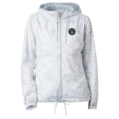 MLB Milwaukee Brewers Columbia Women's Flash Forward Full-Zip Windbreaker Jacket