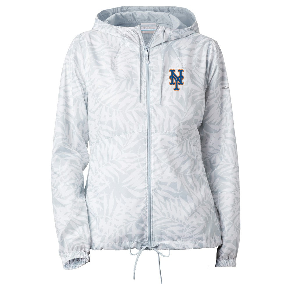 MLB New York Mets Columbia Women's Flash Forward Full-Zip Windbreaker Jacket