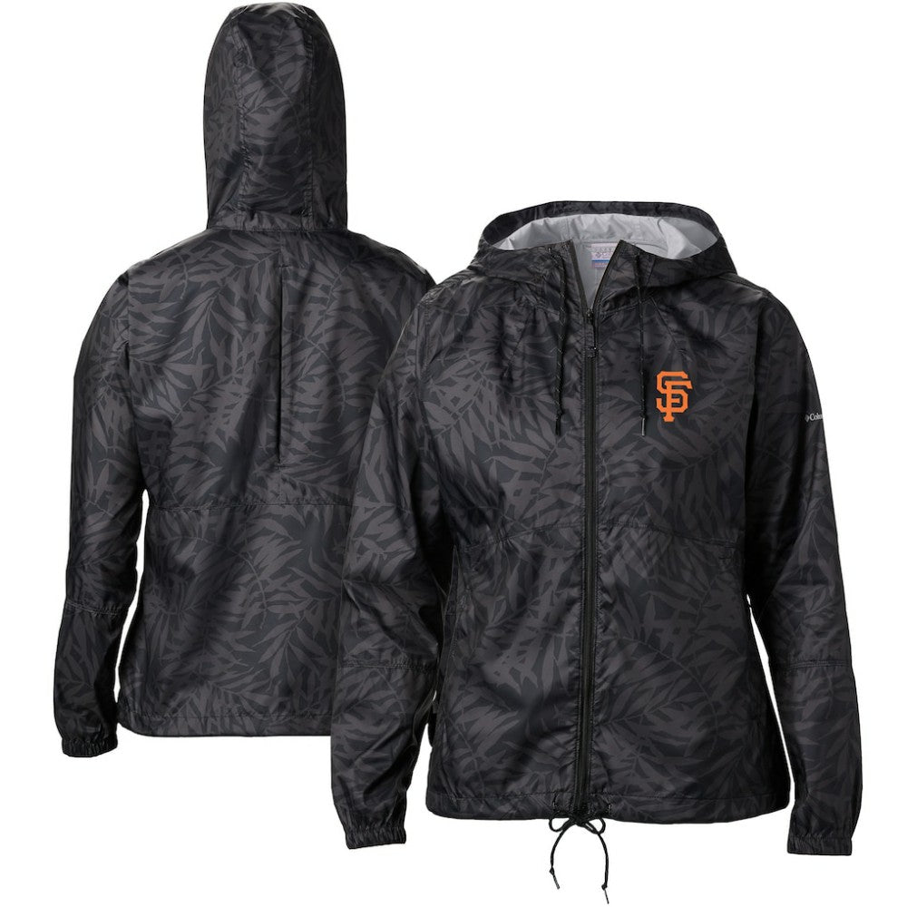 MLB San Francisco Giants Columbia Women's Flash Forward Full-Zip Windbreaker Jacket