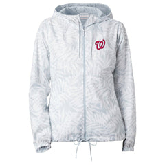 MLB Washington Nationals Columbia Women's Flash Forward Full-Zip Windbreaker Jacket