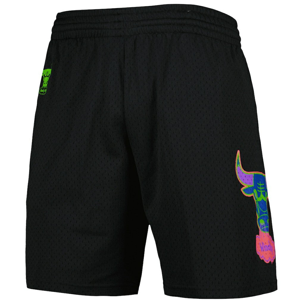 NBA Chicago Bulls Hardwood Classics Color Bomb Energy Shorts