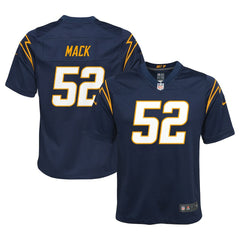 Khalil Mack  Youth Game Jersey - Los Angeles Chargers