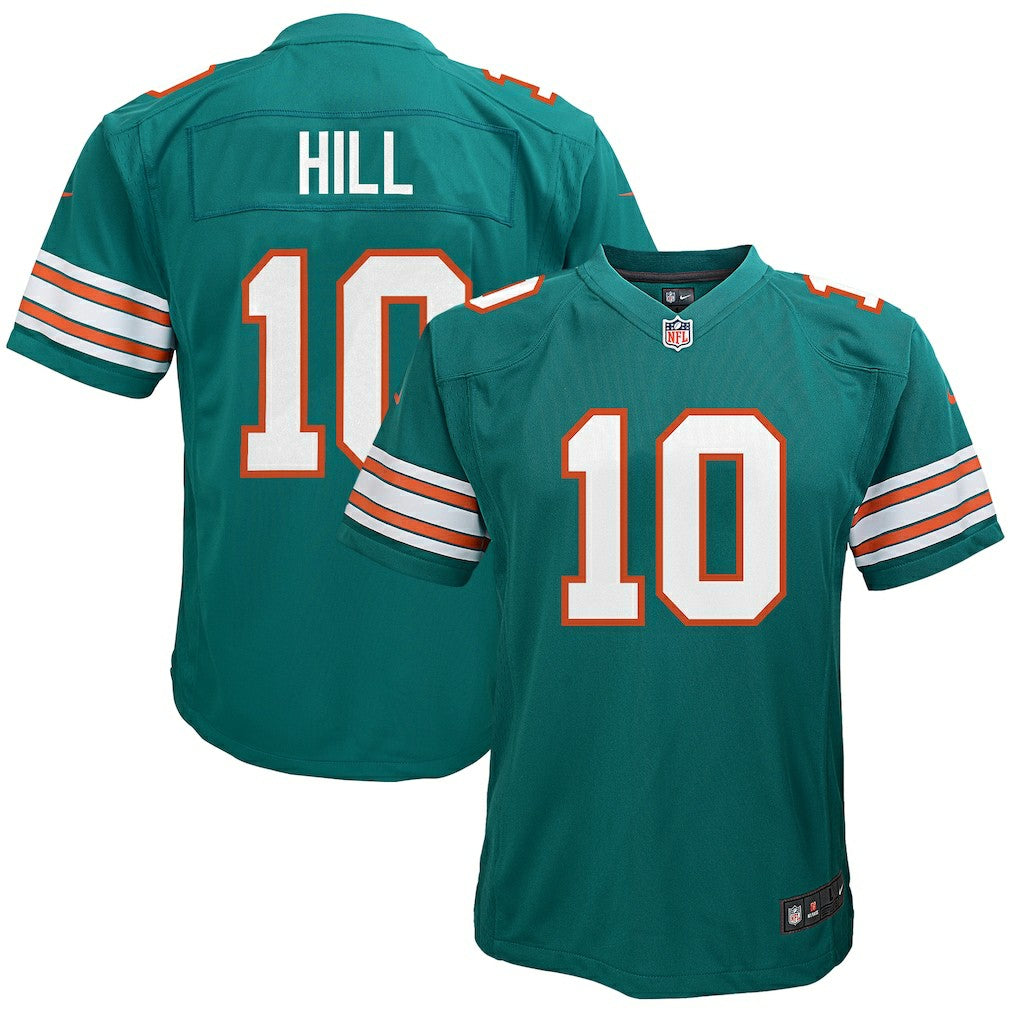 Tyreek Hill  Youth Game Jersey - Miami Dolphins