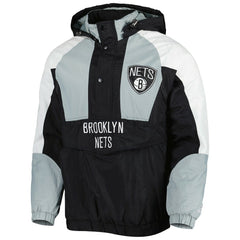 NBA Brooklyn Nets Starter Body Check Raglan Hoodie Half-Zip Jacket