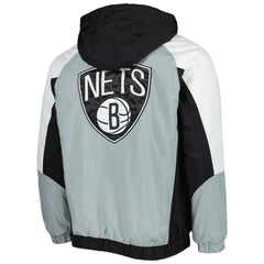 NBA Brooklyn Nets Starter Body Check Raglan Hoodie Half-Zip Jacket