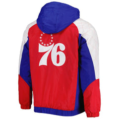 NBA Philadelphia 76ers Starter Body Check Raglan Hoodie Half-Zip Jacket