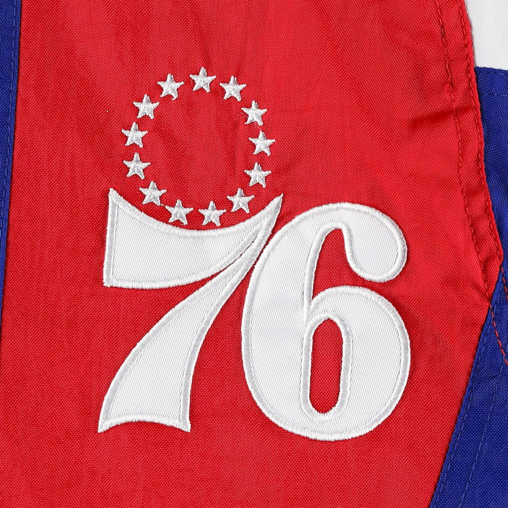 NBA Philadelphia 76ers Starter Body Check Raglan Hoodie Half-Zip Jacket