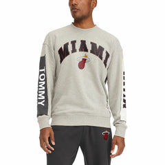 NBA Miami Heat Tommy Jeans James Patch Pullover Sweatshirt