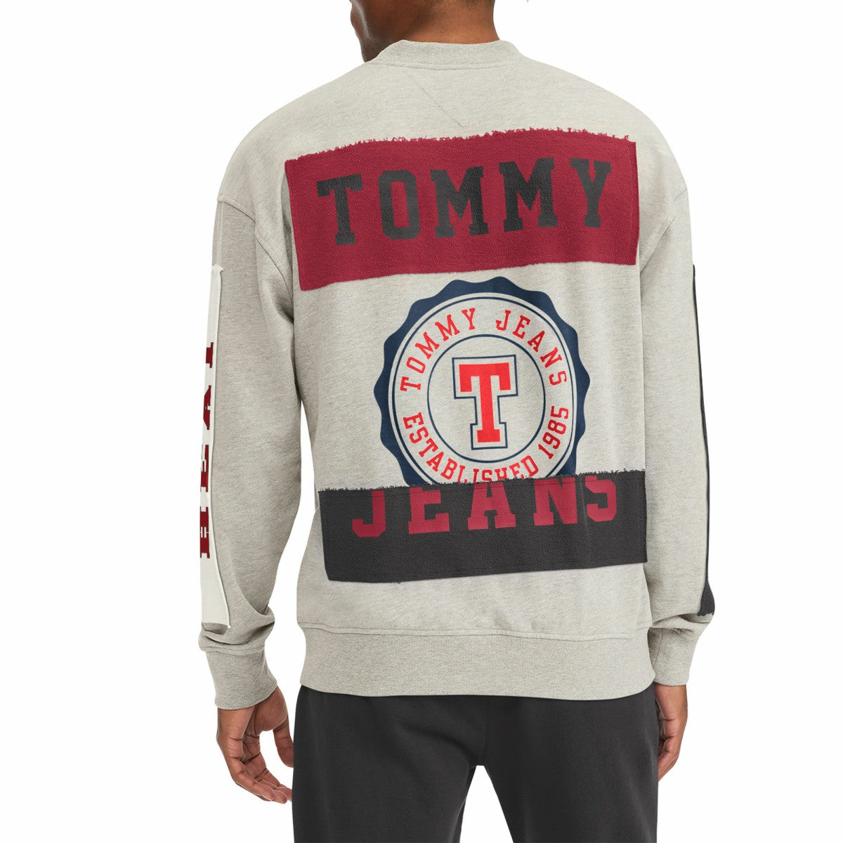 NBA Miami Heat Tommy Jeans James Patch Pullover Sweatshirt