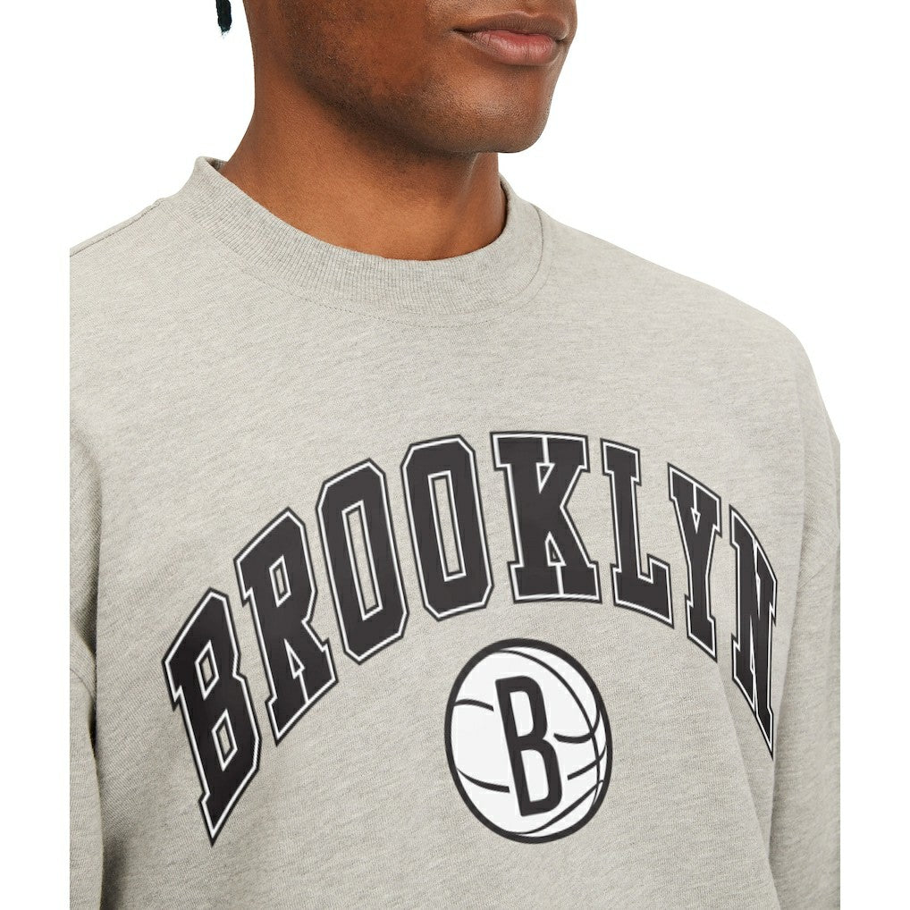 NBA Brooklyn Nets Tommy Jeans James Patch Pullover Sweatshirt
