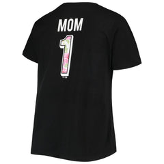MLB San Francisco Giants Women's Plus Size #1 Mom 2-Hit V-Neck T-Shirt
