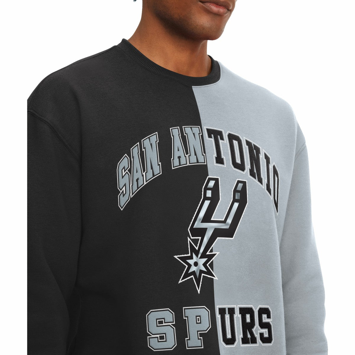 NBA San Antonio Spurs Tommy Jeans Keith Split Pullover Sweatshirt