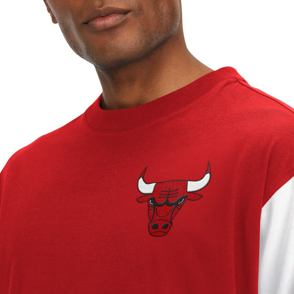 NBA Chicago Bulls Tommy Jeans Richie Color Block Long Sleeve T-Shirt sale