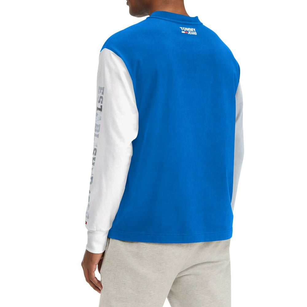 NBA Dallas Mavericks Tommy Jeans Richie Color Block Long Sleeve T-Shirt sale