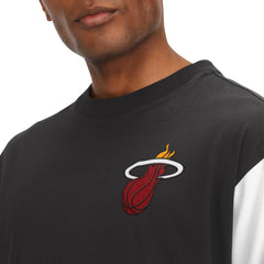 NBA Miami Heat Tommy Jeans Richie Color Block Long Sleeve T-Shirt